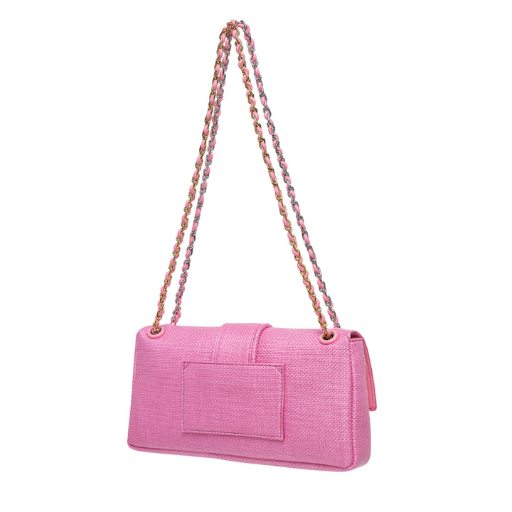 JACQUEMUS Le Bambino Chaine Woven Shoulder Bag – Available at Club 21, Official Retailer in Singapore, Malaysia & Thailand with Global Shipping Online