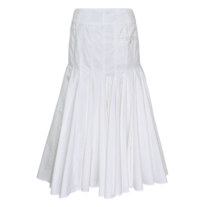 Agave Woven Midi Skirt