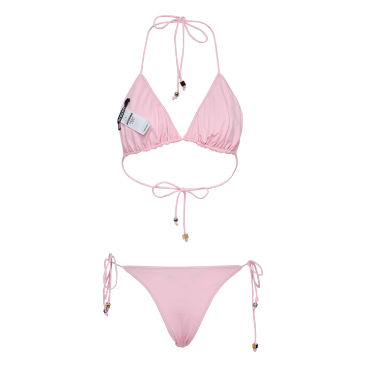 Polka Dot Triangle Bikini Set