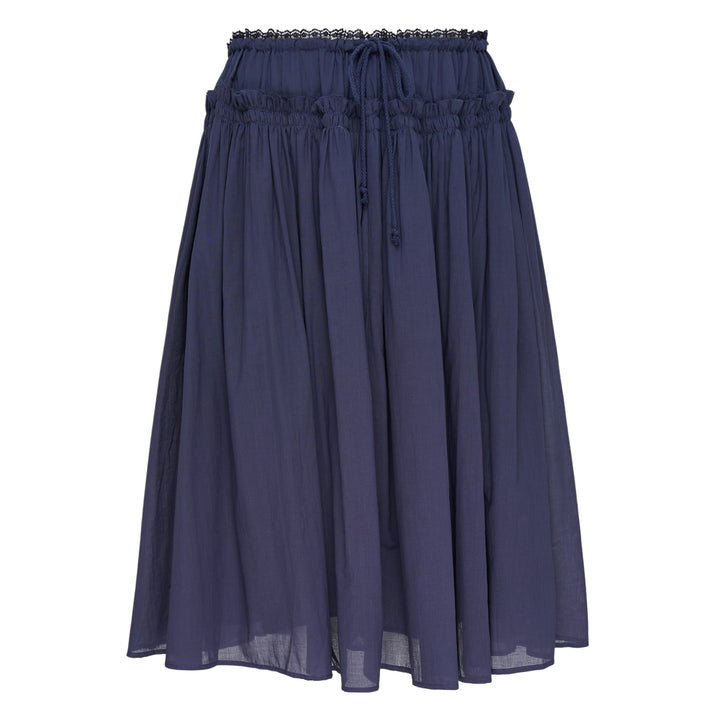 Lace String Gathered Skirt