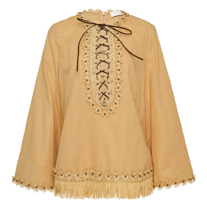 Zimmermann Mahon Tunic Top – Available at Club 21, Official Retailer in Singapore, Malaysia & Thailand with Global Shipping Online