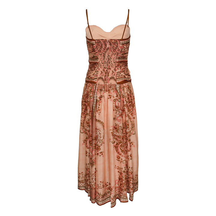 Aster Scarf Midi Dress