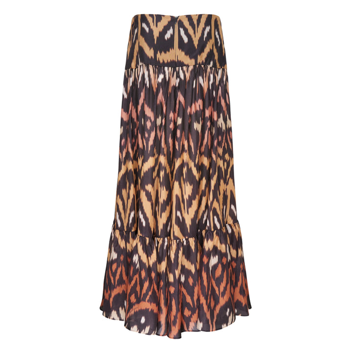 Aster Ikat Midi Skirt