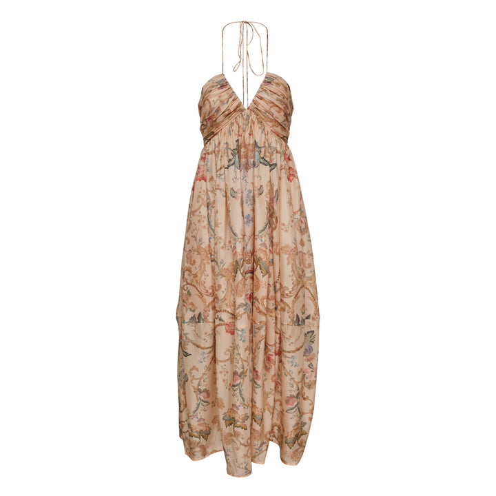 Roselight Halter Maxi Dress