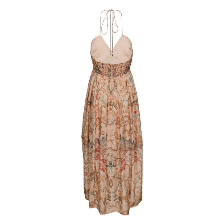 Roselight Halter Maxi Dress