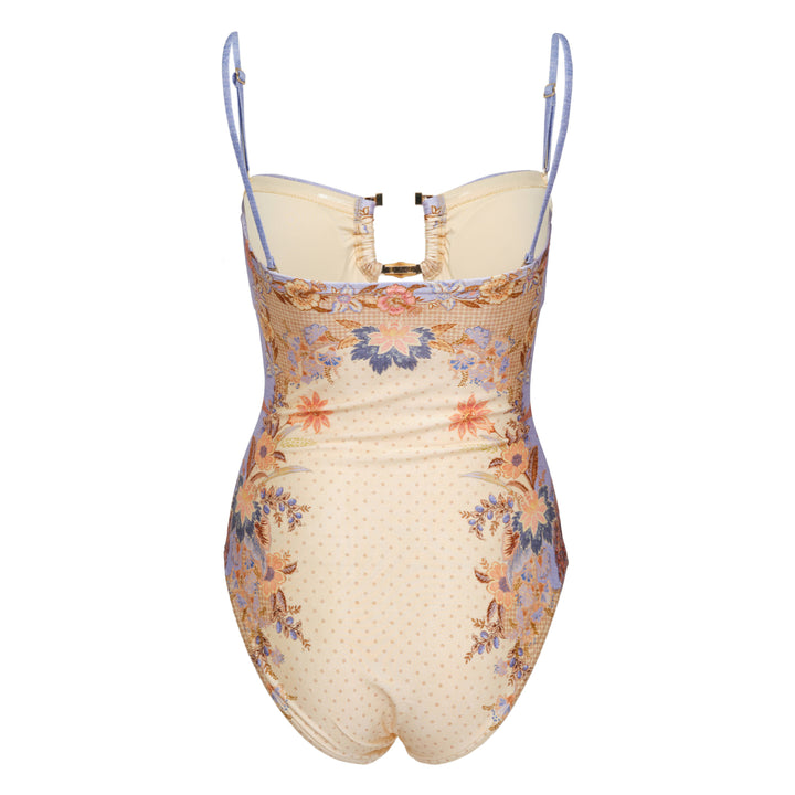 ZIMMERMANN Indra Bamboo Trim One Piece – Available at Club 21, Official Retailer in Singapore, Malaysia & Thailand with Global Shipping Online