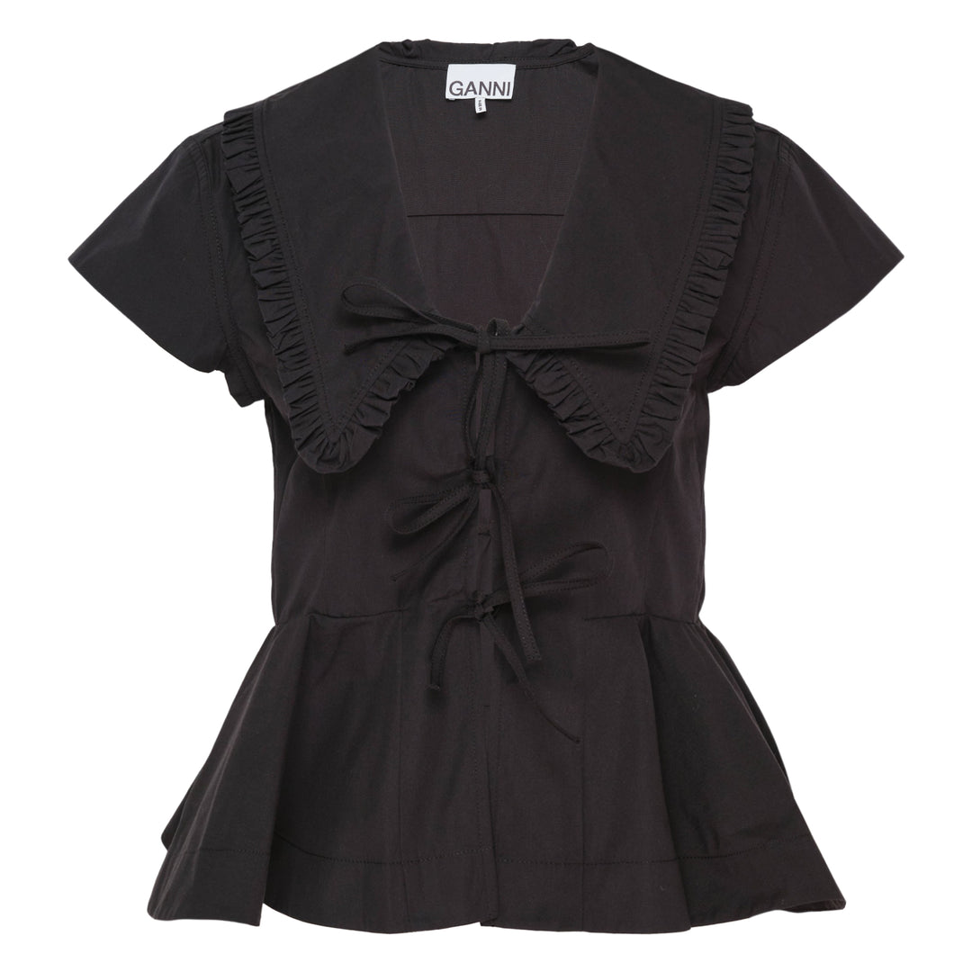 Regenerative Cotton Poplin Blouse