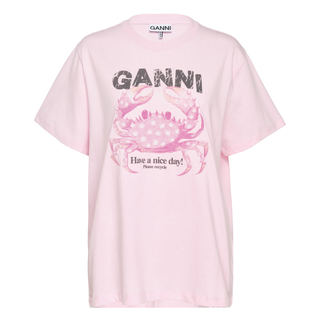 Crab Graphic Cotton Jersey Tee