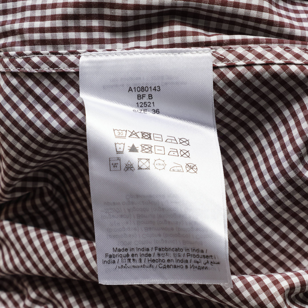 Check Cotton Cargo Pants