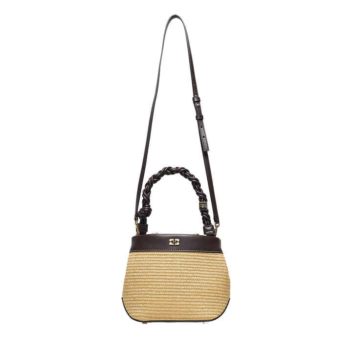 Bou Bucket Raffia Bag