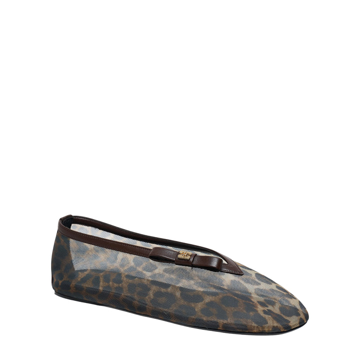 Jenny Printed Mesh Ballerina Flat