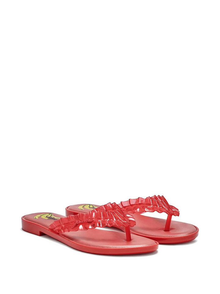 Ruffle Flip Flops