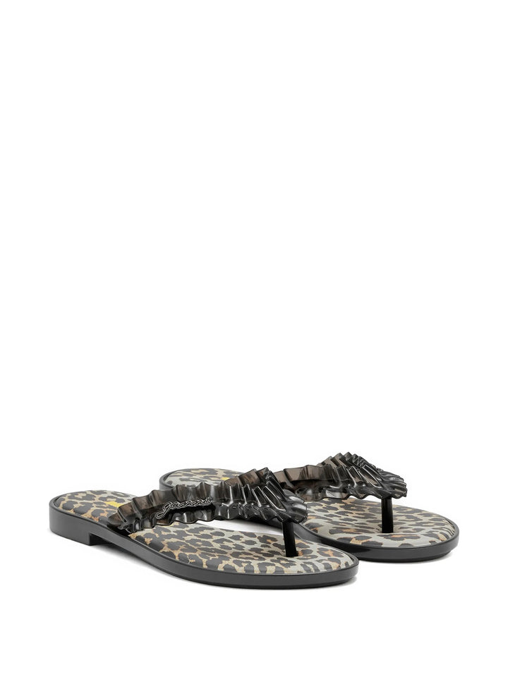 Ruffle Flip Flops
