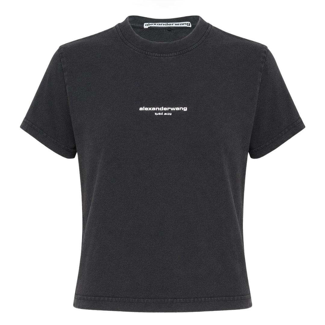 Shrunken Short Sleeve Logo Tee