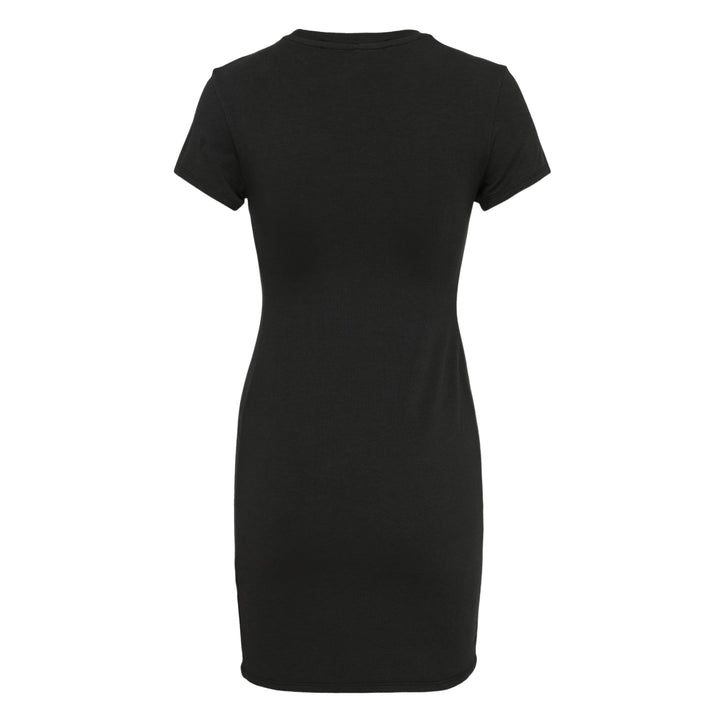 Fitted Short Sleeve Mini Dress