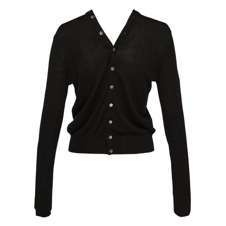 Long Sleeve Continuous Placket Cardigan