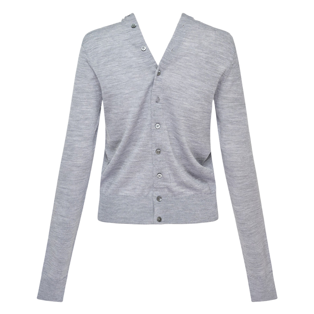 Long Sleeve Continuous Placket Cardigan