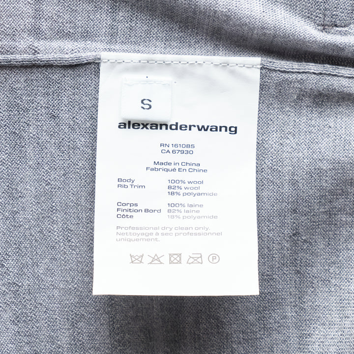 Long Sleeve Continuous Placket Cardigan