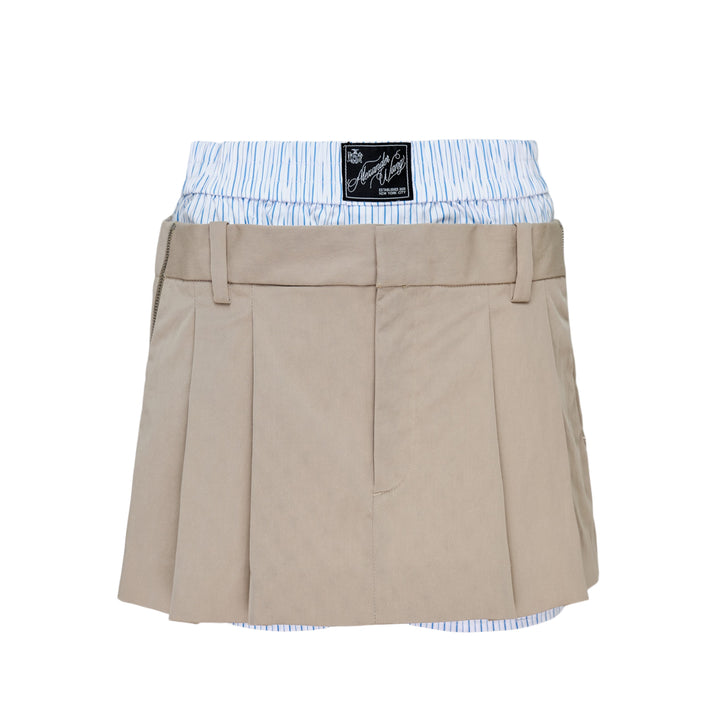 Pre-Styled Pleated Skort