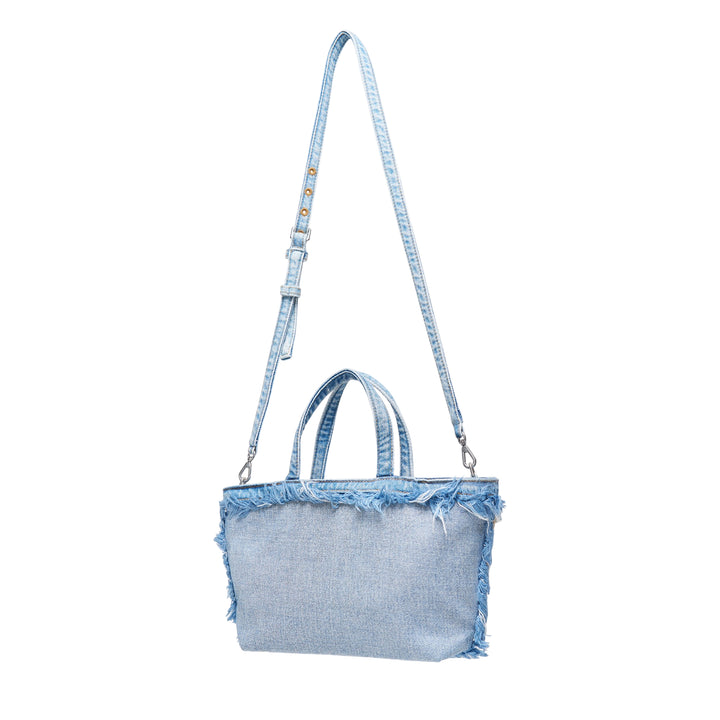 Punch Small Frayed Tote