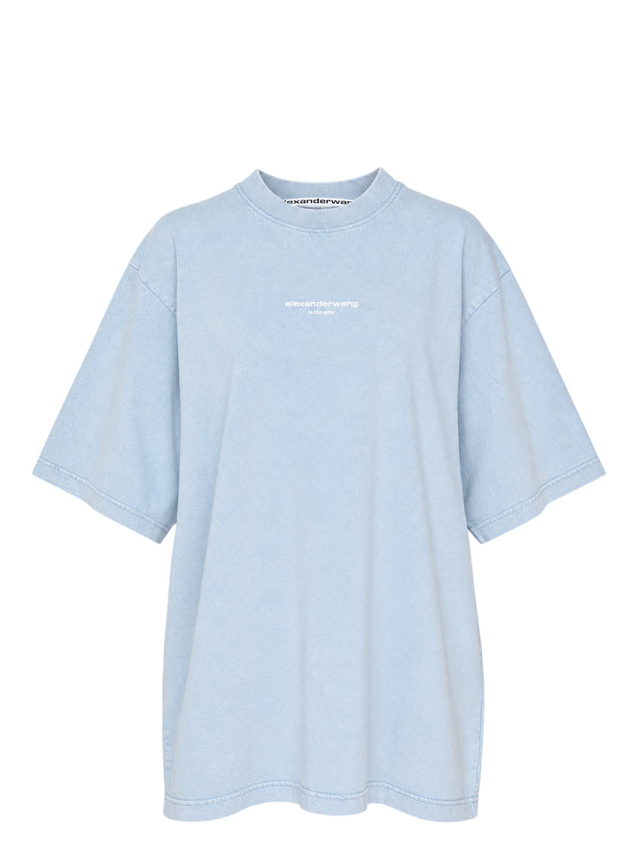 Alexander Wang Logo Print Short Sleeve Tee