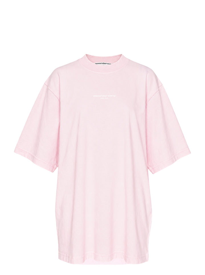 Alexander Wang Logo Print Short Sleeve Tee