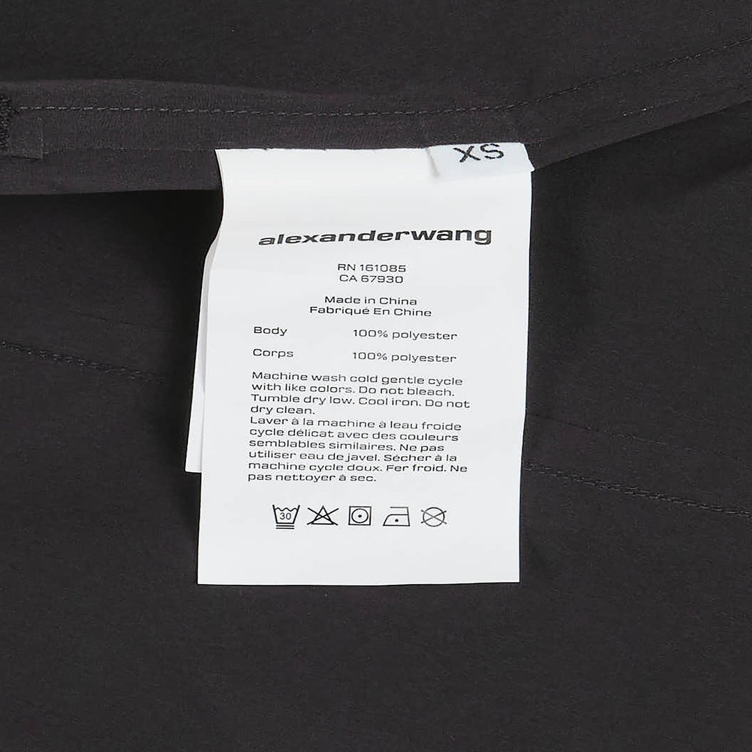 Mid-Rise Perforated Track Pants