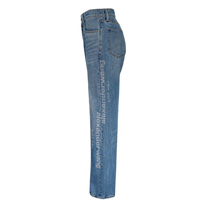 EZ Hotfix Mirror Logo Jeans