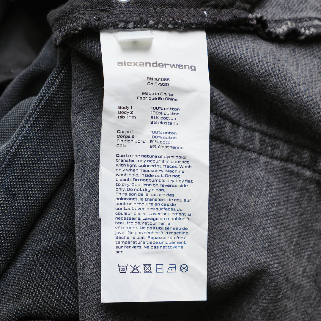 Pre-Styled Denim Polo Dress