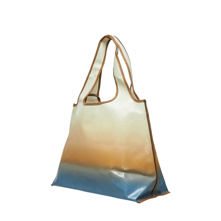 Ombré Coated Canvas Market Tote