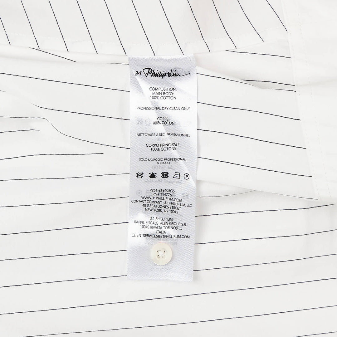 Asymmetrical Stripe Trapeze Shirt