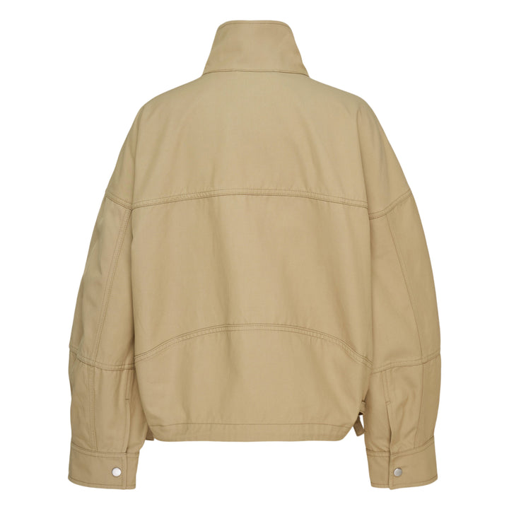 Cropped Utility Balloon Jacket