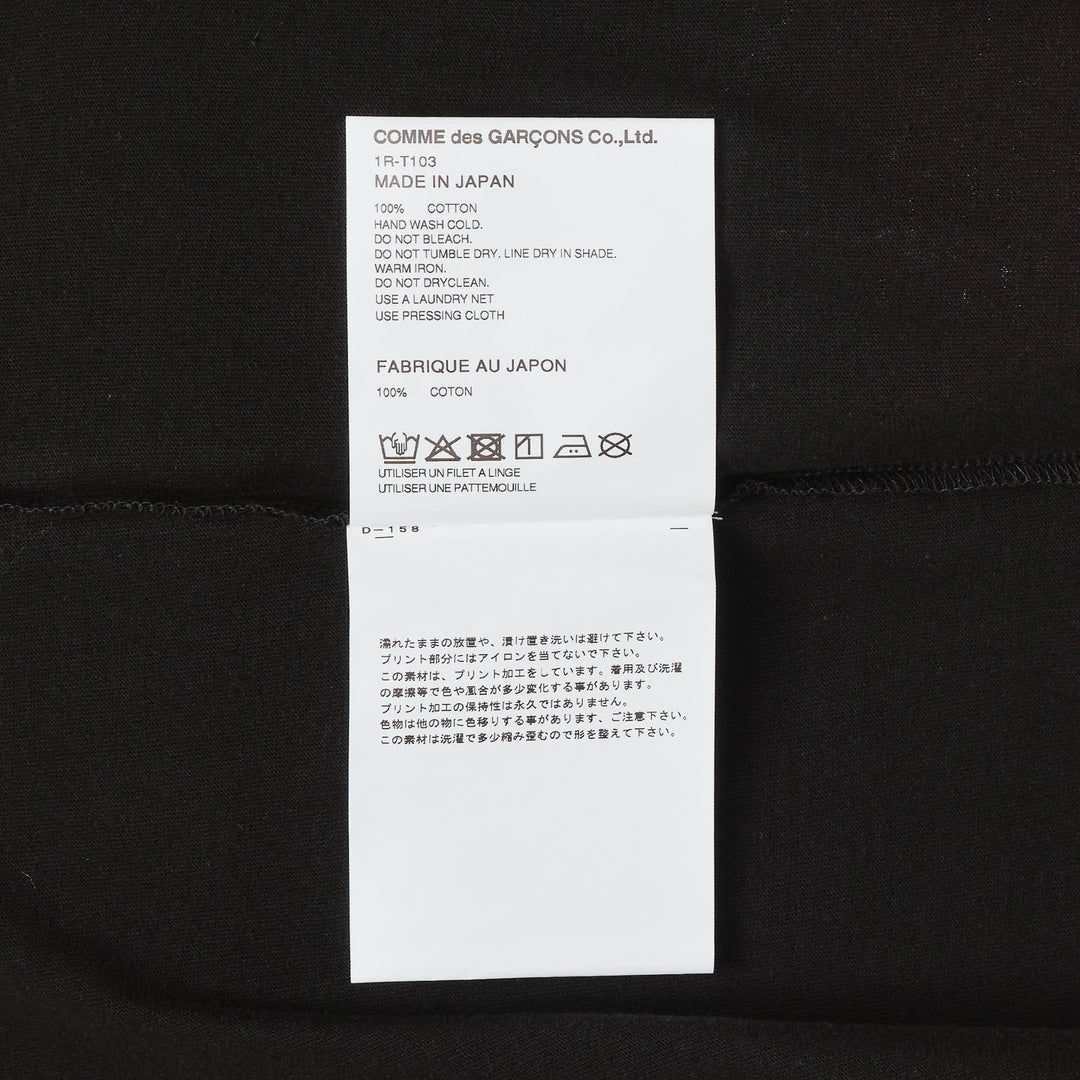 Black CDG x Nike Tee