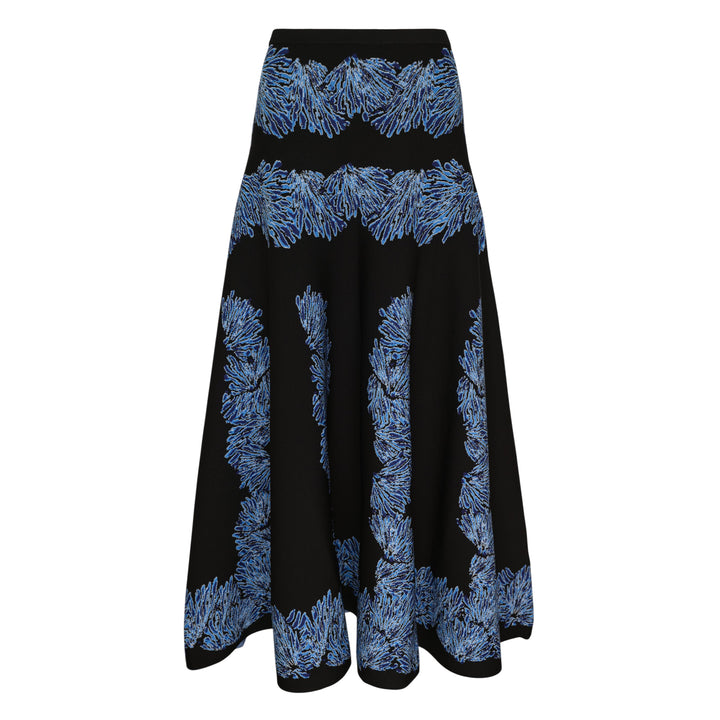 Alessia Knit Jacquard Skirt