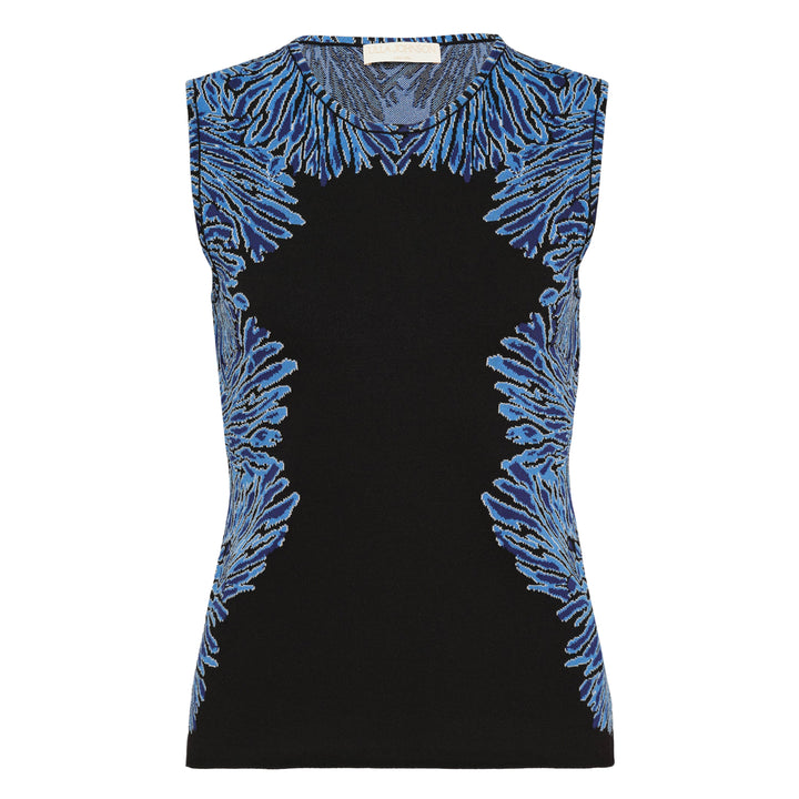 Aylin Jacquard Knit Top