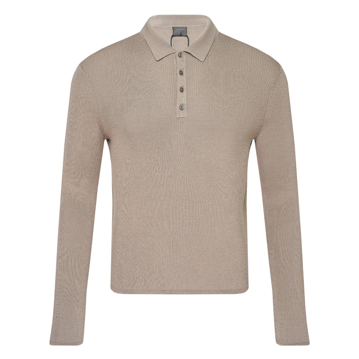 Knit Polo Top