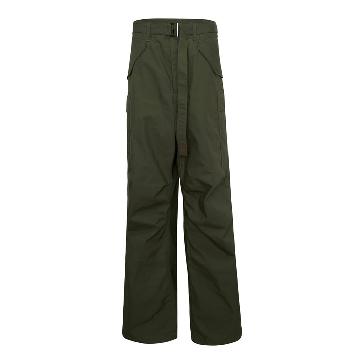 Cotton Nylon Oxford Pants