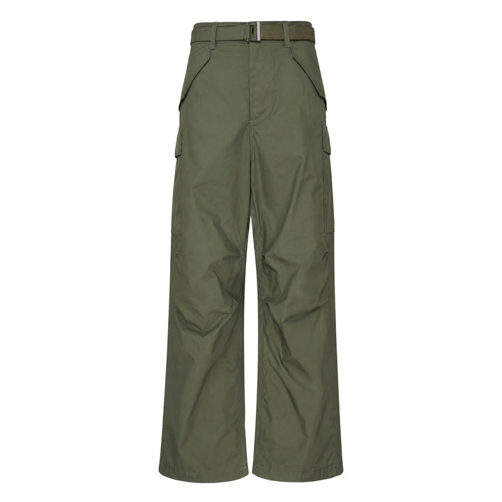 Cotton Nylon Oxford Pants