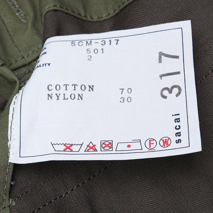 Cotton Nylon Oxford Pants