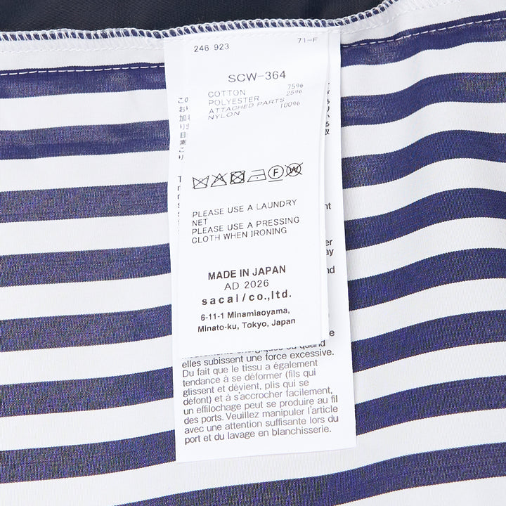 Cotton Poplin Nylon Twill Shirt