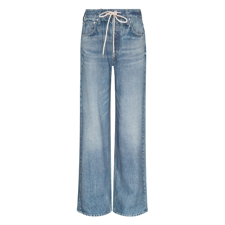 Miramar Drawcord Wide Leg Jeans