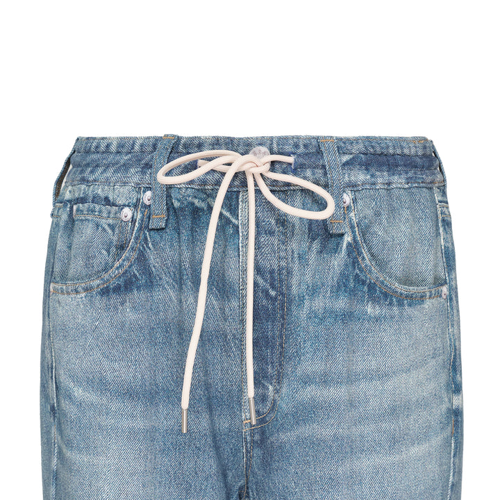 Miramar Drawcord Wide Leg Jeans