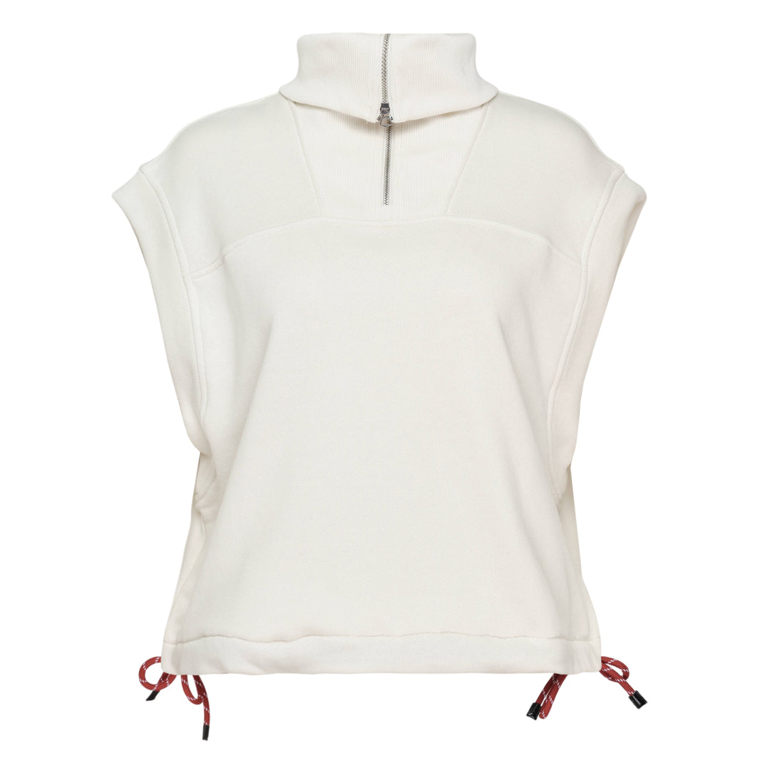 Vintage Terry Half Zip Vest