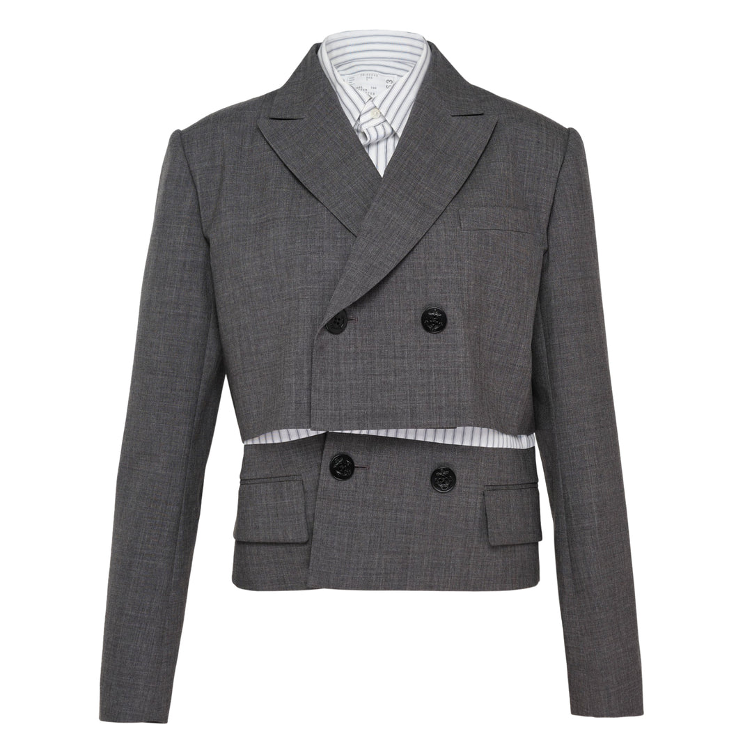 Suiting x Poplin Jacket