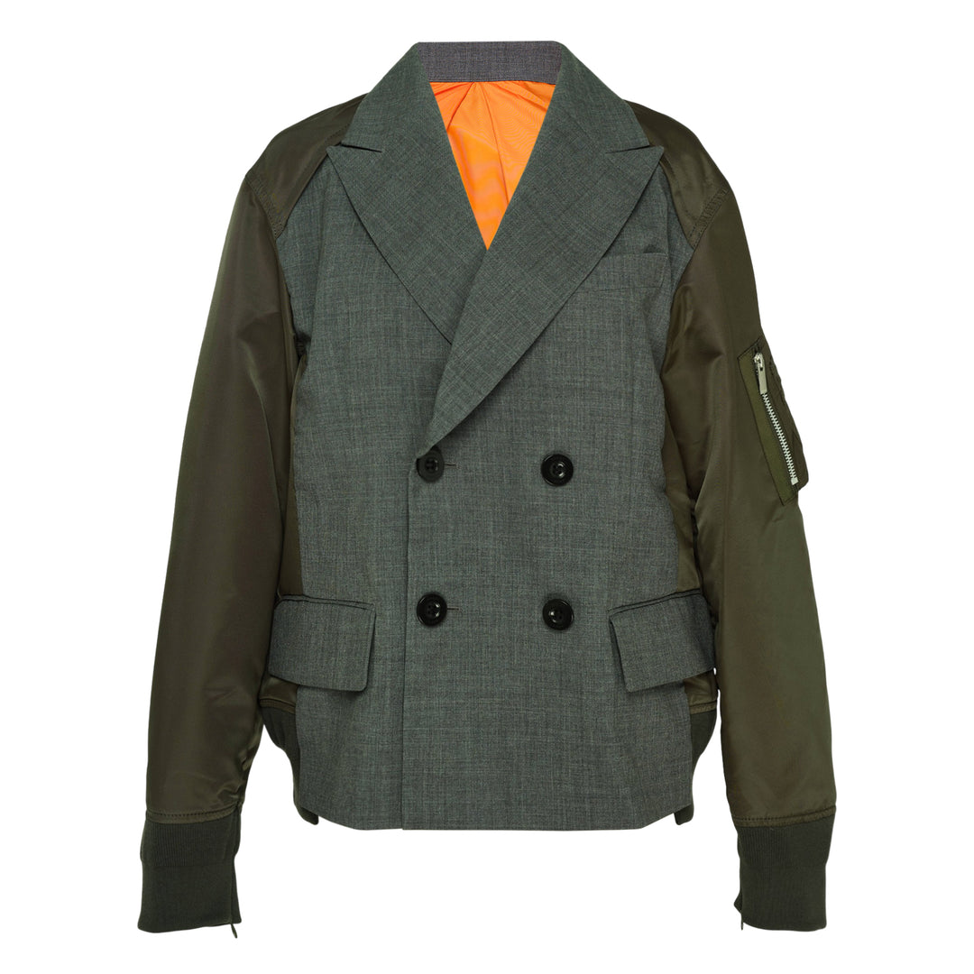 Suiting x Nylon Twill Jacket