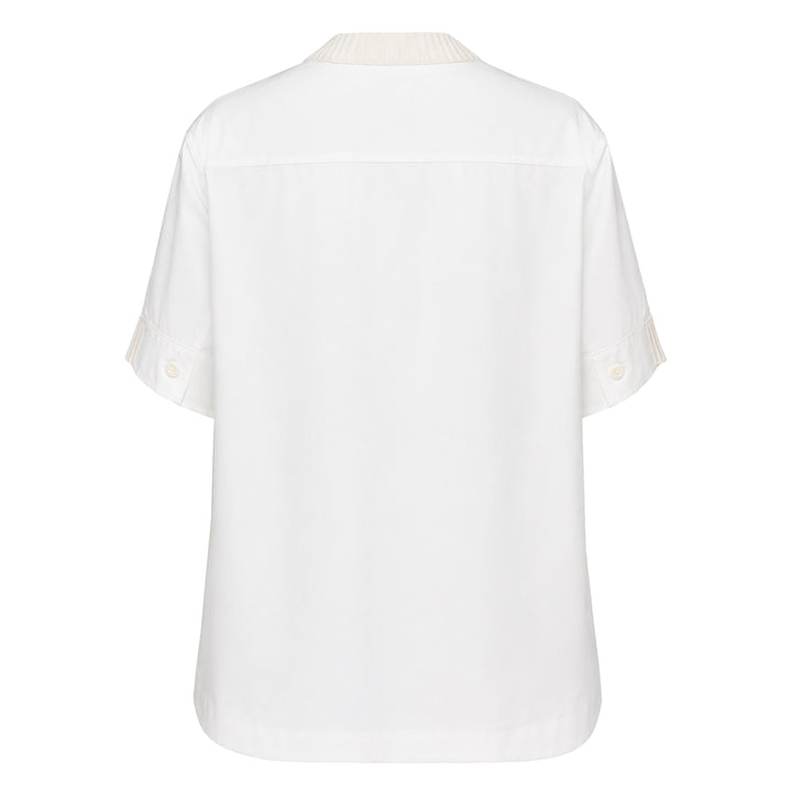Cotton Weather Short Sleeve Knit Top