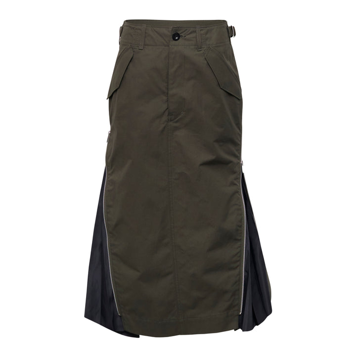 Cotton Weather Midi Skirt