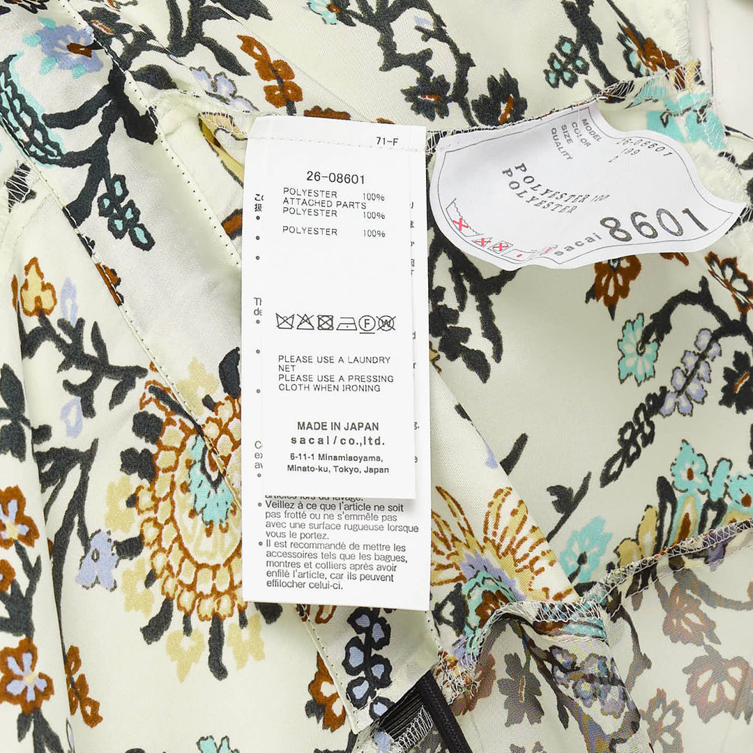 Floral Print Chiffon Blouse