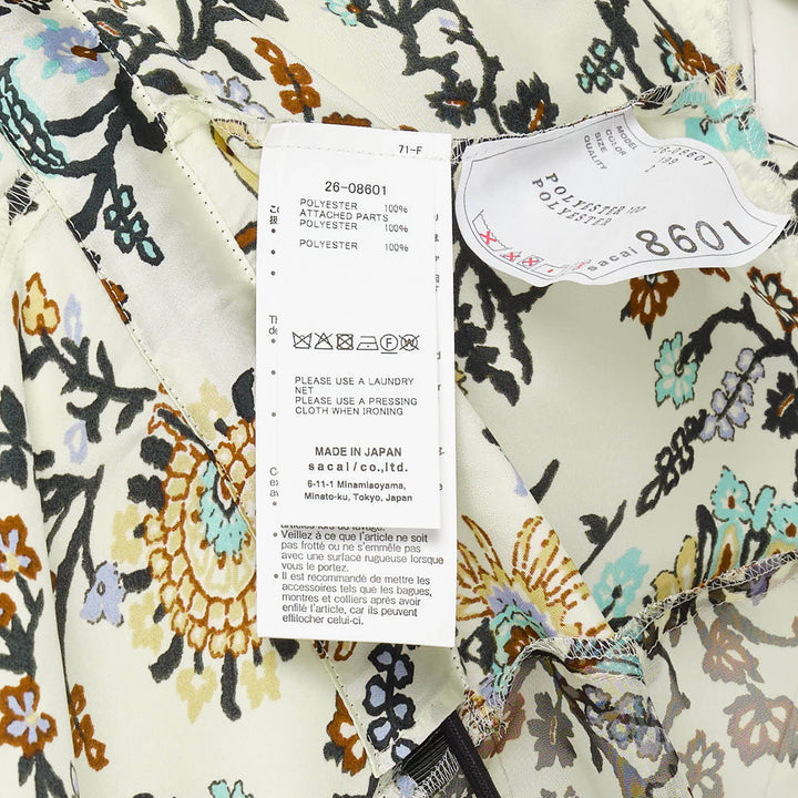 Floral Print Chiffon Blouse
