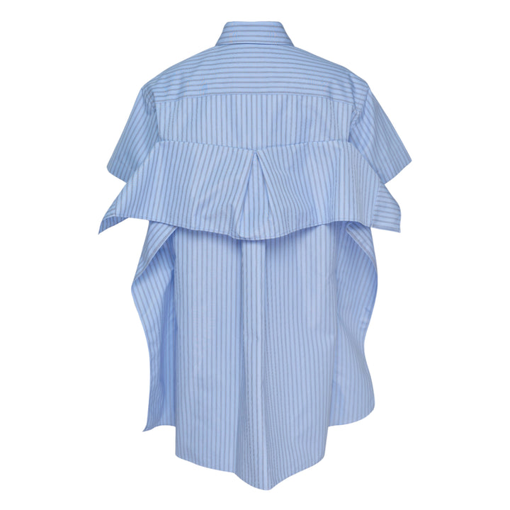 Poplin Bow Shirt Dress